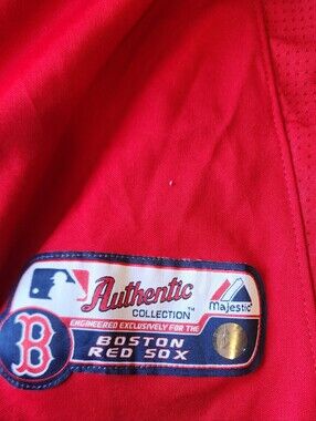 NWT Majestic Red Sox Jersey Size 44